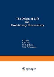 Tapa de The Origin of Life and Evolutionary Biochemistry