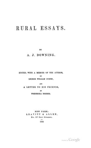 Tapa de Rural Essays