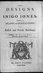 Tapa de The designs of Inigo Jones