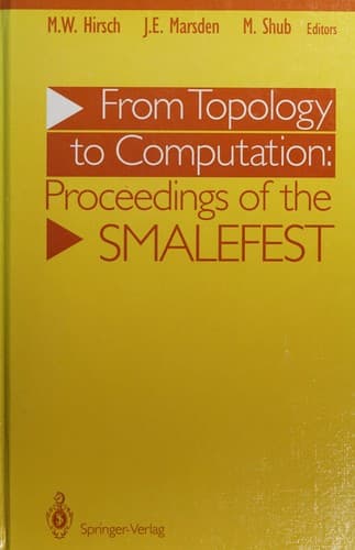 Tapa de From topology to computation