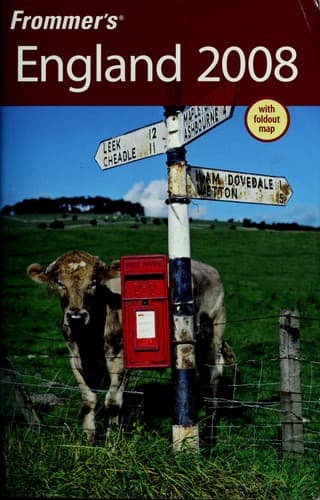 Tapa de Frommer's England 2008
