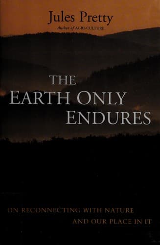 Tapa de The Earth only endures
