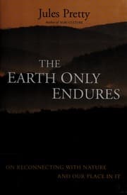 Tapa de The Earth only endures