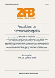 Tapa de Perspektiven der Kommunikationspolitik