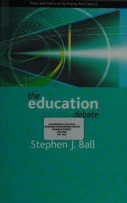 Tapa de The education debate