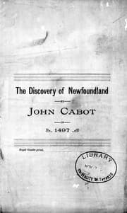 Tapa de The discovery of Newfoundland by John Cabot in 1497