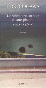 Tapa de Le réfectoire un soir et une piscine sous la pluie
