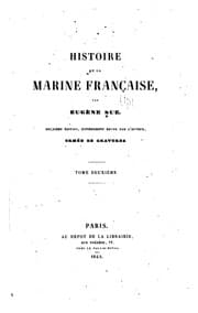 Tapa de Histoire de la marine française