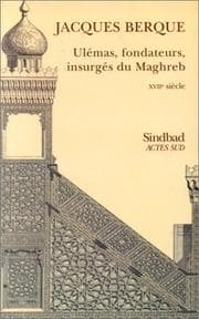 Tapa de Ulémas, fondateurs insurgés du Maghreb, XVIIe siècle