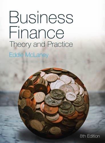 Tapa de Business finance