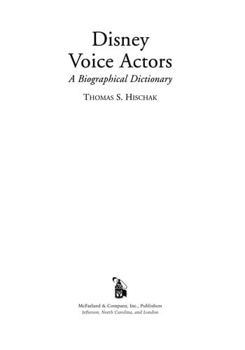 Tapa de Disney voice actors
