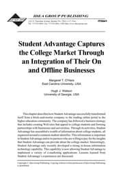 Tapa de Student Advantage captures the college market through an integration of their on and offline businesses