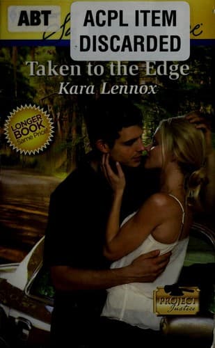 Tapa de Taken to the edge