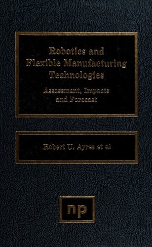 Tapa de Robotics and flexible manufacturing technologies
