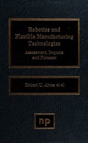 Tapa de Robotics and flexible manufacturing technologies