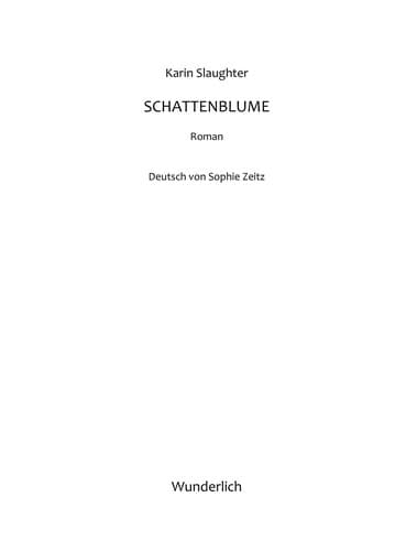 Tapa de Schattenblume