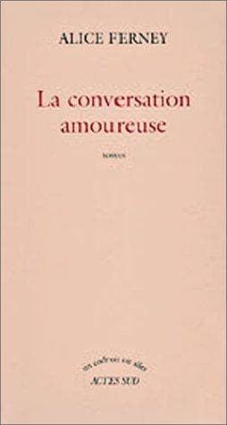 Tapa de La conversation amoureuse