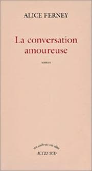 Tapa de La conversation amoureuse