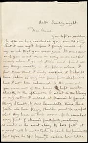 Tapa de [Incomplete letter to] Dear Anne