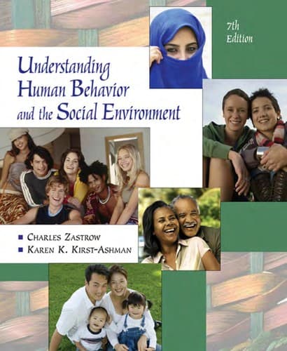 Tapa de Understanding human behavior and the social environment