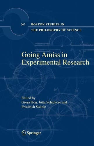 Tapa de Going amiss in experimental research