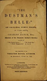 Tapa de "The dustman's beile"