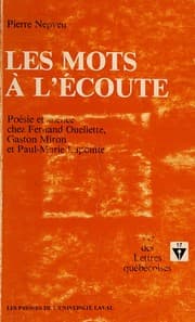 Tapa de Les mots a l'ecoute