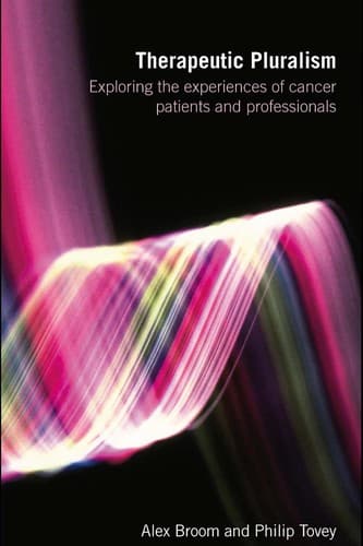 Tapa de Therapeutic pluralism