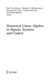 Tapa de Numerical Linear Algebra in Signals, Systems and Control