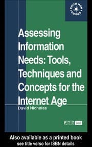 Tapa de Assessing information needs