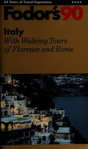 Tapa de Fodor's Italy