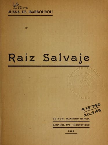 Tapa de Raíz salvaje