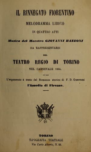 Tapa de Il rinnegato fiorentino
