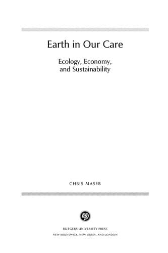 Tapa de Earth in our care