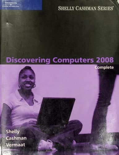 Tapa de Discovering Computers