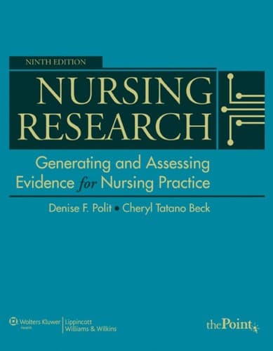Tapa de Nursing research