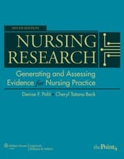 Tapa de Nursing research