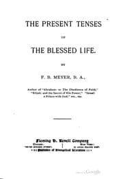 Tapa de The Present Tenses Of The Blessed Life