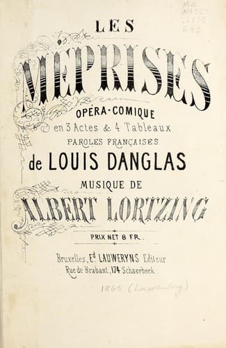Tapa de Les méprises
