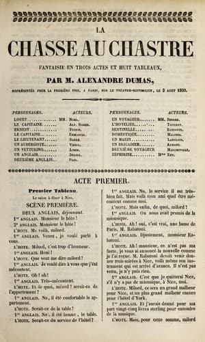 Tapa de La chasse au chastre