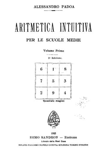 Tapa de Aritmetica intuitiva