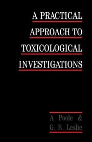 Tapa de A practical approach to toxicological investigations