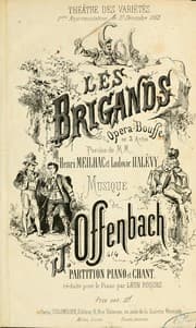 Tapa de Les brigands