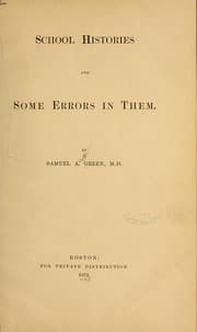 Tapa de School histories and some errors in them