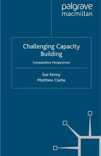 Tapa de Challenging capacity building