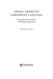 Tapa de Anglo-American corporate taxation
