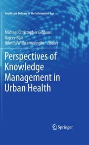 Tapa de Perspectives of knowledge management in urban health