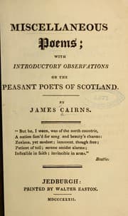 Tapa de Miscellaneous poems