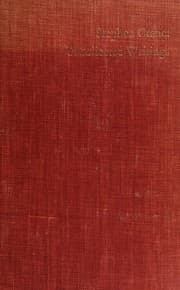 Tapa de Uncollected writings