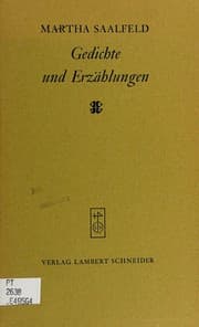 Tapa de Gedichte und Erzählungen